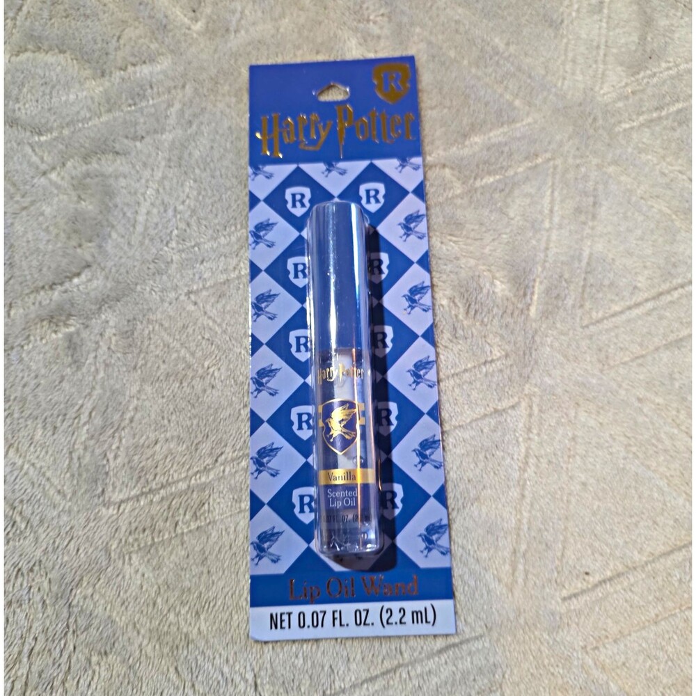 Harry Potter Ravenclaw Vanilla Scented Clear Shine Lip Oil Wand 0.07 fl oz